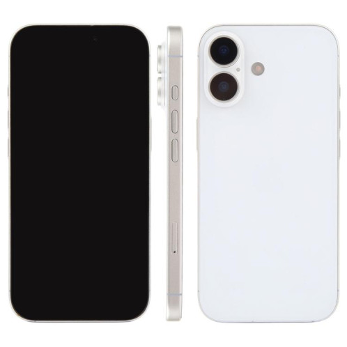 Écran noir pour iPhone 17, modèle factice non fonctionnel (blanc) SH910W135-37