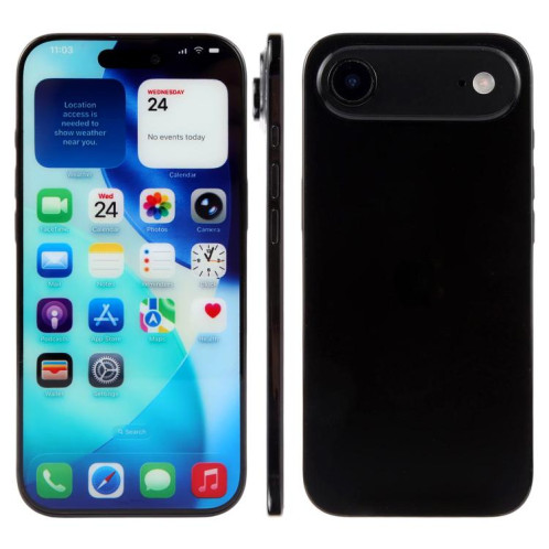 Écran couleur factice non fonctionnel pour iPhone Air (noir) SH924B864-37