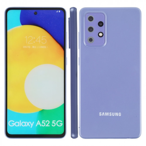 Écran couleur Modèle d'affichage factice non fonctionnel pour Samsung Galaxy A52 5G (violet) SH711P362-37