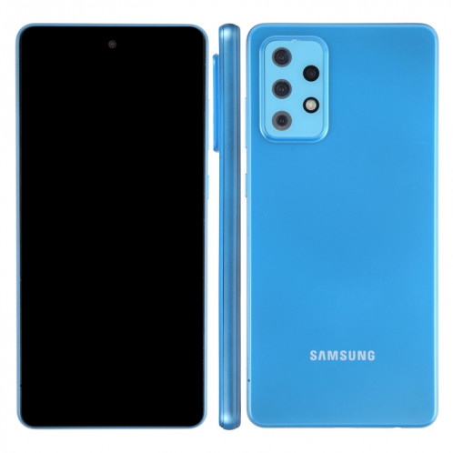 Modèle d'affichage factice d'écran non fonctionnel à écran noir pour Samsung Galaxy A72 5G (bleu) SH712L1242-37