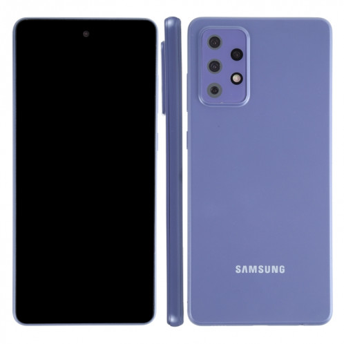 Modèle d'affichage factice non fonctionnel à écran noir pour Samsung Galaxy A72 5G (violet) SH712P969-37