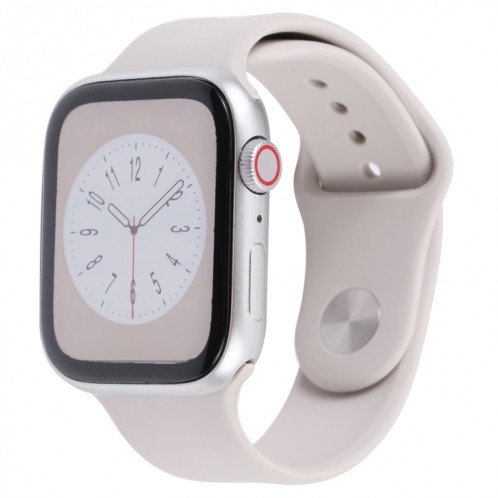 Pour Apple Watch Series 8 Écran couleur de 41 mm Faux modèle d'affichage factice non fonctionnel (Starlight) SH80SL87-36