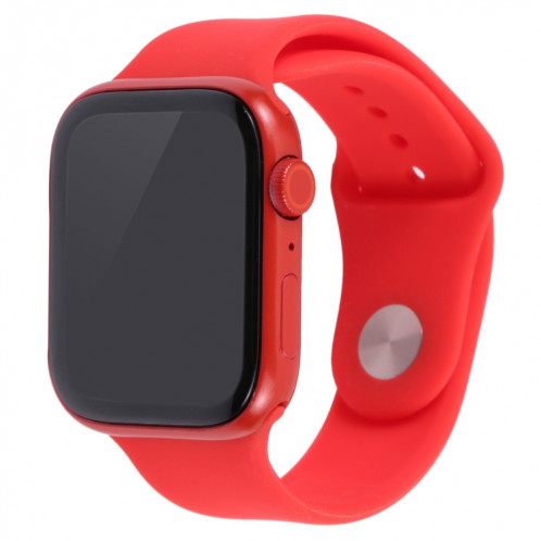 Pour Apple Watch Series 8 41 mm Écran noir Faux modèle d'affichage factice non fonctionnel (rouge) SH882R1106-36