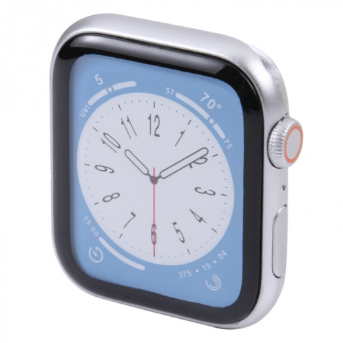 Pour Apple Watch SE 2022 Écran couleur de 44 mm Faux modèle d'affichage factice non fonctionnel, pour photographier le bracelet de montre, pas de bracelet de montre (argent) SH891S388-34