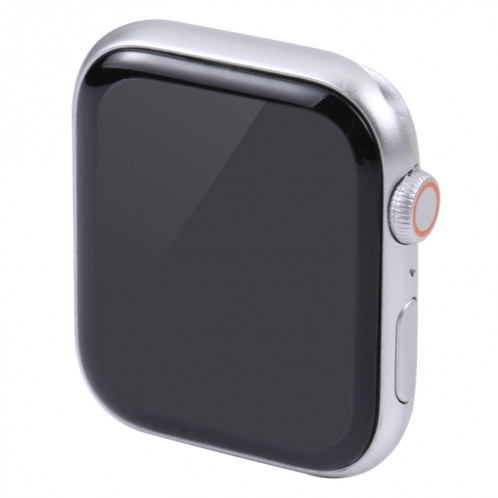 Pour Apple Watch SE 2022 44 mm Écran noir Faux modèle d'affichage factice non fonctionnel, pour photographier le bracelet de montre, pas de bracelet de montre (argent) SH893S1608-35
