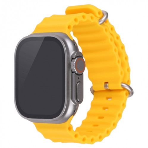 Pour Apple Watch Ultra 49 mm Écran noir Faux modèle d'affichage factice non fonctionnel (jaune) SH898Y1116-36