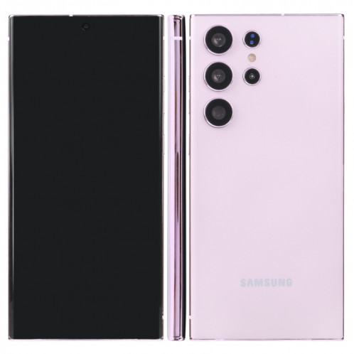 Pour Samsung Galaxy S23 Ultra 5G écran noir faux modèle d'affichage factice non fonctionnel (lavande britannique) SH01BL1009-36