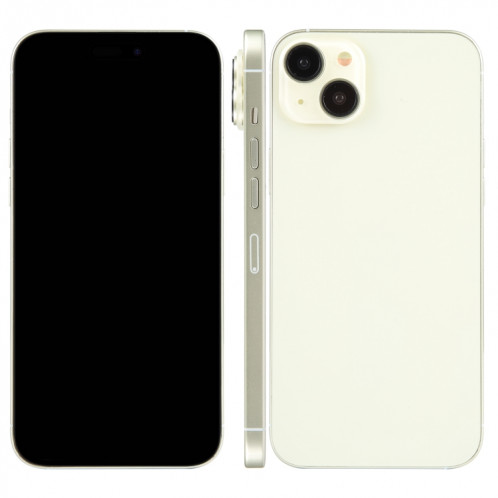 Pour iPhone 15 Plus écran noir faux modèle d'affichage factice non fonctionnel (blanc) SH912W524-37