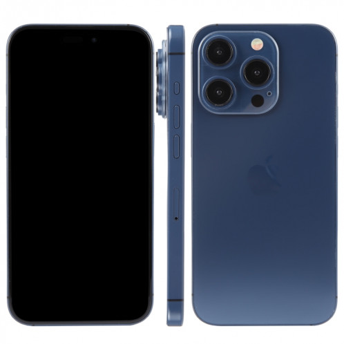 Pour iPhone 15 Pro Max, écran noir, faux modèle d'affichage factice non fonctionnel (bleu) SH914L244-37