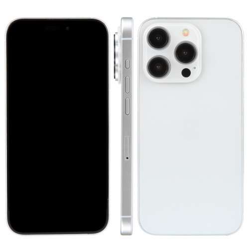 Pour iPhone 15 Ultra Black Screen Non-Working Fake Dummy Display Model (Blanc) SH914W590-37
