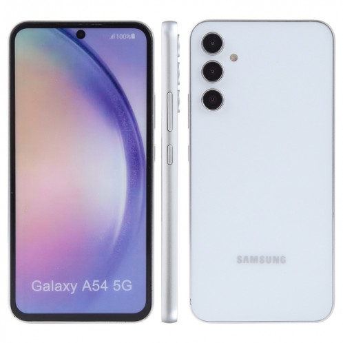 Pour Samsung Galaxy A54 5G écran couleur faux modèle d'affichage factice non fonctionnel (blanc) SH917W848-37