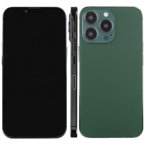 Pour iPhone 13 Pro Max Écran noir faux modèle d'affichage factice non fonctionnel (vert foncé) SH24DG932-36