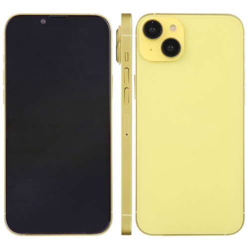 Pour iPhone 14, écran noir, faux modèle d'affichage factice non fonctionnel (jaune) SH925Y286-37