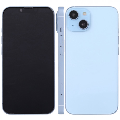 Pour iPhone 14 Plus, écran noir, faux modèle d'affichage factice non fonctionnel (bleu) SH926L595-37