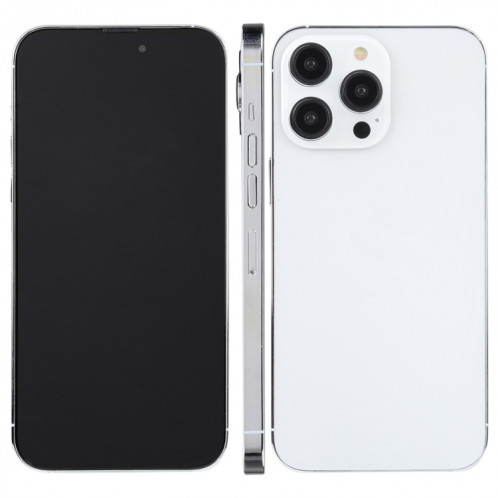 Pour iPhone 14 Pro Max Écran noir faux modèle d'affichage factice non fonctionnel (blanc) SH928W1459-37