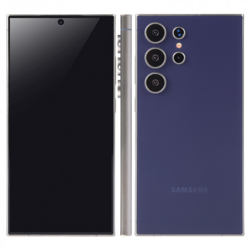 Pour Samsung Galaxy S24 Ultra 5G Écran noir faux modèle d'affichage factice non fonctionnel (violet) SH949P1087-37