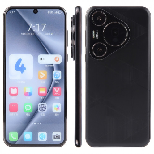 Pour Huawei Pura 70 Pro + écran couleur faux modèle d'affichage factice non fonctionnel (noir) SH958B311-37