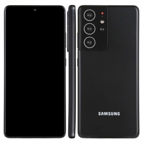 Modèle d'affichage factice faux écran noir non fonctionnel pour Samsung Galaxy S21 Ultra 5G (noir) SH707B1978-36