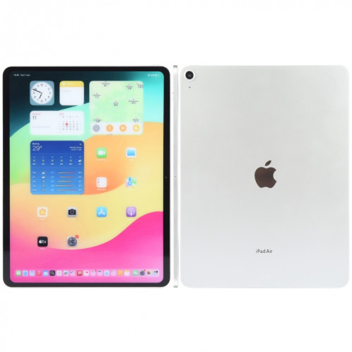 Pour iPad Air 13 2024 Écran couleur Faux modèle d'affichage factice non fonctionnel (Blanc) SH691W1459-37