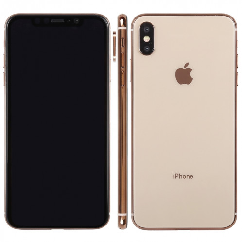 Modèle d'affichage factice factice d'écran non opérationnel pour iPhone XS Max (or) SH790J1516-36