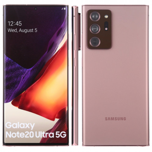 Écran couleur d'origine faux modèle d'affichage factice non fonctionnel pour Samsung Galaxy Note20 Ultra 5G (or) SH89GT1717-37