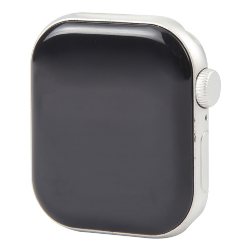 Pour Apple Watch Series 10 46 mm, écran noir, modèle d'affichage factice non fonctionnel, pour photographier le bracelet de montre, sans bracelet de montre (argent) SH815S1799-38