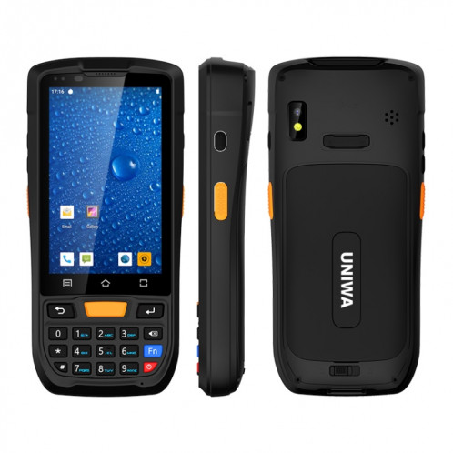 Uniwa hs001 téléphone robuste, 2GB + 16 Go, Étanche anti-poussière anti-poussière, batterie 4300mAh, 4,0 pouces Android 9,0 mtk6761 Helio A22 quad noyau jusqu'à 2.0GHz, réseau: 4G (noir) SU662B1750-310