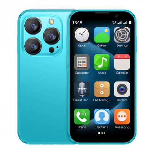 SOYES XS18 Pro, 2 Go + 16 Go, 3,0 pouces Android 9.0 MTK6580 Quad Core, réseau : 3G, double SIM (bleu foncé) SS592D16-310