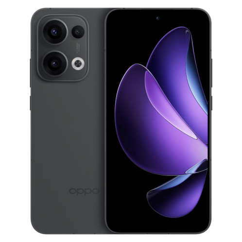 Téléphone OPPO Reno13 AI, 12 Go + 256 Go, écran empreinte digitale, 6,59 pouces ColorOS 15.0 Dimensity 8350 Octa Core, NFC, OTG, réseau : 5G (noir) SO659B337-318