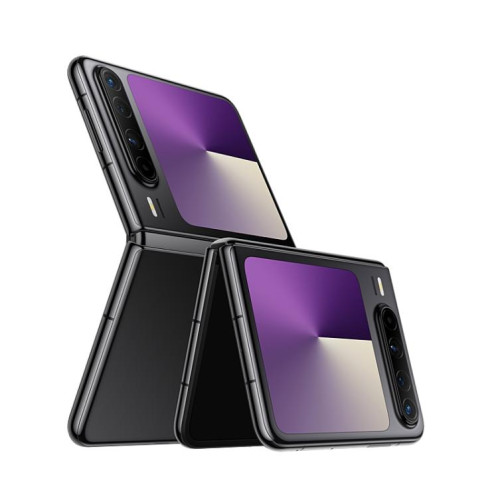 HUAWEI Pura X, 12 Go + 256 Go, reconnaissance d'empreintes digitales latérale, 6,3 pouces + 3,5 pouces, HarmonyOS 5.0.1 Octa Core, NFC, OTG, non compatible avec Google Play (Noir) SH797B780-317