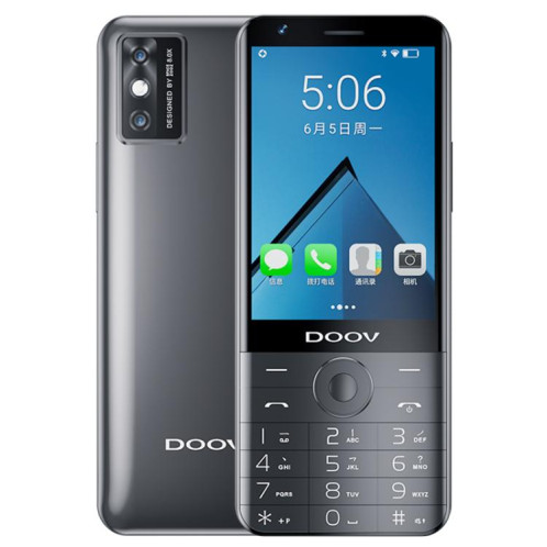 Téléphone à clavier DOOV R17 Pro / Z17, 4 Go + 64 Go, écran 3,5 pouces, Android 12, Mediatek MT6761 Quad Core, réseau 4G, compatible Google Store (noir) SD930B1681-310