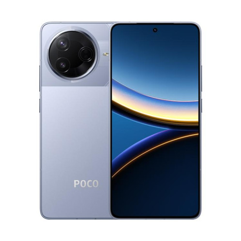  Xiaomi POCO F7 Global, 12 Go + 256 Go, lecteur d'empreintes digitales intégré, écran 6,67 pouces, Xiaomi HyperOS 2, Snapdragon 8 Gen 3 Octa Core, NFC, réseau 5G (bleu) SX014L1656-321