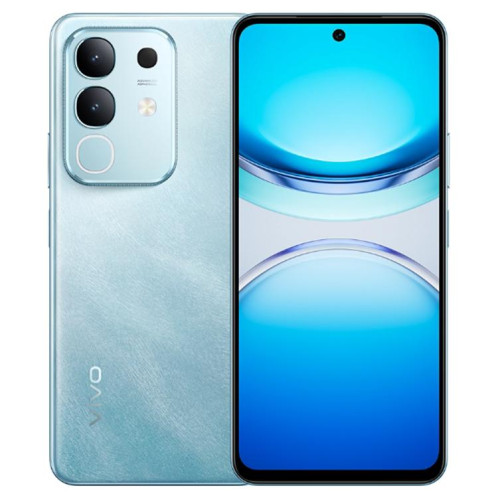 Vivo Y300t, 12 Go + 256 Go, reconnaissance faciale / empreinte digitale latérale, écran 6,72 pouces, Android 15, OriginOS 5, Dimensity 7300 Octa Core, OTG, NFC, réseau 5G (bleu aqua) SV46AB484-313