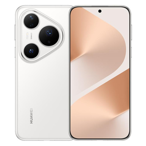 HUAWEI Pura 80 Pro, 12 Go + 1 To, reconnaissance d'empreintes digitales latérale, écran 6,8 pouces, HarmonyOS 5.1, NFC, OTG, non compatible avec Google Play (blanc) SH407W1671-319
