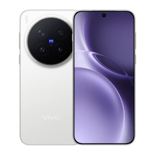 Vivo X300 Pro, 12 Go + 256 Go, 6,78 pouces, OriginOS 6, Android 16, Dimensity 9500, Octa Core, OTG, NFC, réseau 5G (blanc) SV445W1444-316