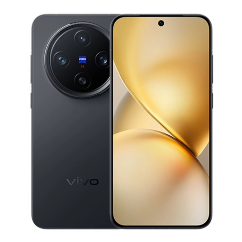 vivo X200 Pro mini, 16 Go + 512 Go, Face ID / Identification par empreinte digitale à l'écran, 6,31 pouces Android 15 Dimensity 9400 Octa Core, OTG, NFC, Réseau : 5G, Prise en charge de Google Play (Noir) SV810B1335-38