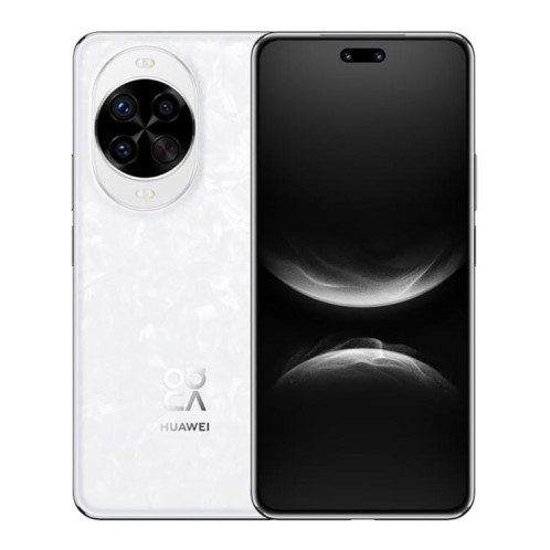 Huawei Nova 14 Pro Kunlun Glass, 12 Go + 512 Go, reconnaissance d'empreintes digitales latérale, écran 6,78 pouces, HarmonyOS 5.0, NFC, OTG, non compatible avec Google Play (blanc) SH909W188-322