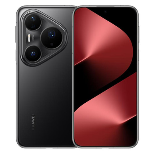 HUAWEI Pura 80 Pro+, 16 Go + 1 To, reconnaissance d'empreintes digitales latérale, écran 6,8 pouces, HarmonyOS 5.1, NFC, OTG, non compatible avec Google Play (noir) SH401B572-319