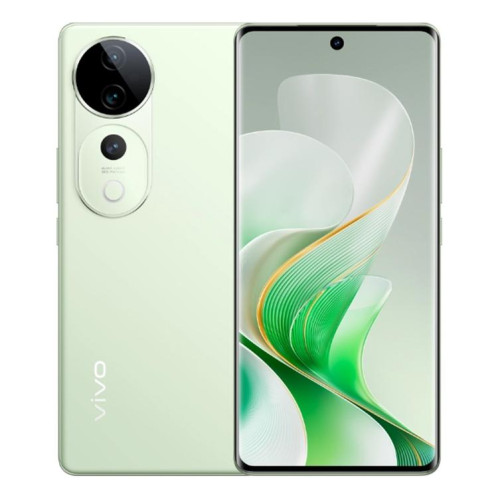 vivo S19 Pro, 16 Go + 512 Go, Face ID / Identification par empreinte digitale à l'écran, 6,78 pouces Android 14 Dimensity 9200+ Octa Core, OTG, NFC, Réseau : 5G (Vert) SV838G279-311