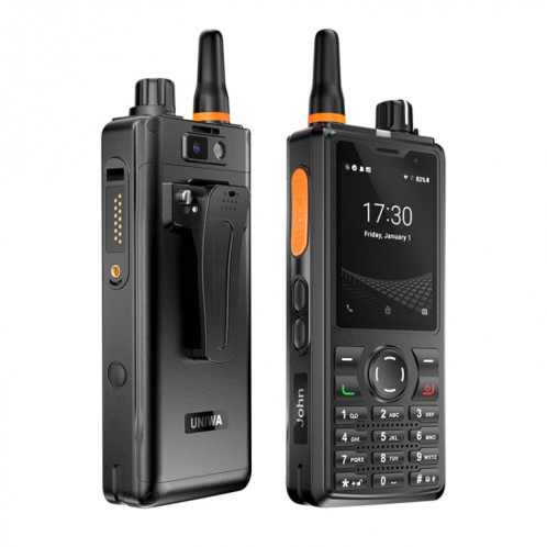 Téléphone robuste UNIWA F41, 1 Go + 8 Go, 2,4 pouces MediaTek MT6739, batterie 4600 mAh, 21 touches, réseau : 4G (noir) SU477B1803-36