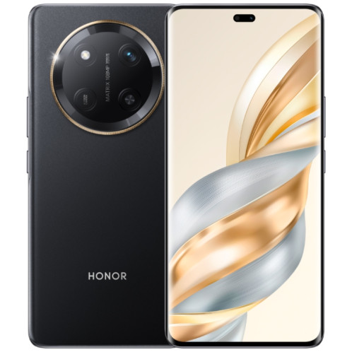 Honor X60 Pro, 12 Go + 512 Go, écran empreinte digitale, 6,78 pouces MagicOS 8.0 Snapdragon 6 Gen1 Octa Core, réseau : 5G, OTG, prise en charge de Google Play (noir) SH817B264-312