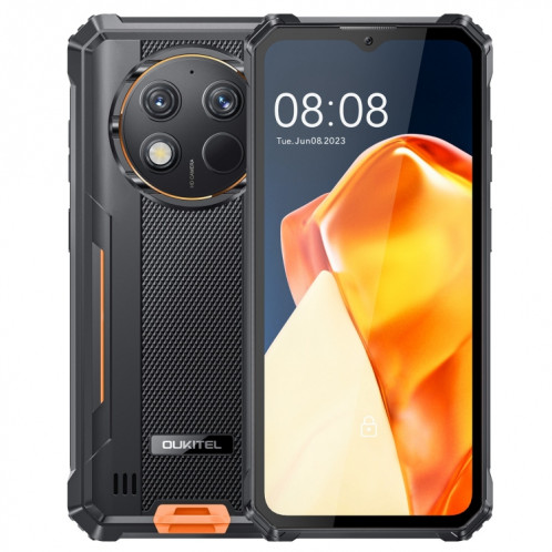  Téléphone robuste Oukitel WP28 S IP68/IP69K, 4 Go + 128 Go, empreinte digitale, 6,52 pouces Unisoc T606 Octa-core, NFC, OTG, réseau : 4G (Orange) SO609E1960-313