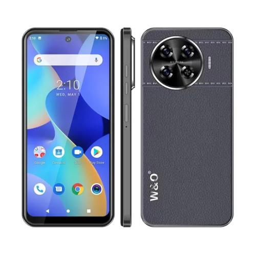 W&O X300, 3 Go + 32 Go, 6,528 pouces Android 10 Mediatek MT6739 Quad Core, réseau : 4G (noir) SH876B1026-39