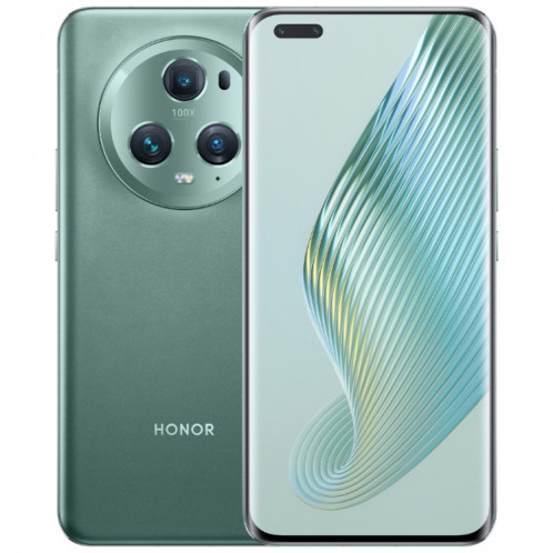 Honor Magic5 Pro 5G PGT-AN10, appareil photo 50MP, 12 Go + 256 Go, version chinoise, Caméras triple arrière, identification des empreintes digitales de l'écran, batterie 5450 mAh, 6,81 pouces Magic UI 7.1 / Android 13 SH392G856-318