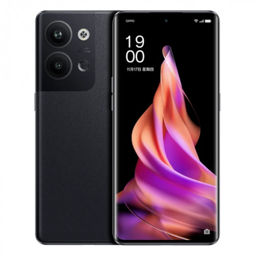 OPPO Reno9 Pro 5G, 16 Go + 512 Go, appareil photo 50MP, version chinoise, Caméras arrière doubles, 6,7 pouces ColorOS 13 / Android 13 Dimensity 8100-MAX Octa Core jusqu'à 2,85 GHz, réseau : 5G, prise en charge de SO457B930-311