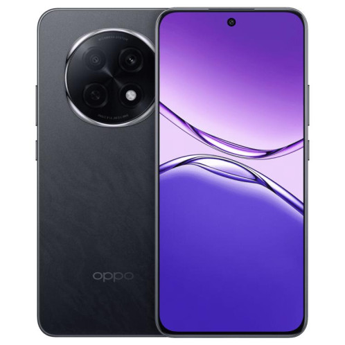 OPPO A5 Pro, 8 Go + 256 Go, écran 6,7 pouces, lecteur d'empreintes digitales, ColorOS 15.0, MediaTek Dimensity 7300 Octa Core, OTG, NFC, réseau 5G (noir) SO566B469-321