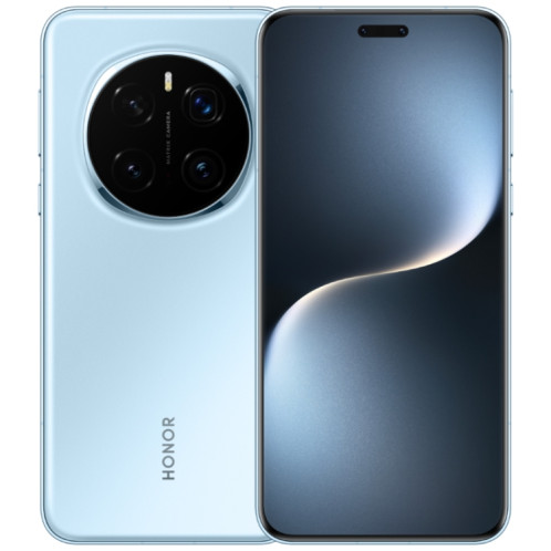 Honor Magic7 Pro, 16 Go + 512 Go, écran empreinte digitale, 6,8 pouces MagicOS 9.0 / Android 15 Snapdragon 8 Elite 3 nm Octa Core, réseau : 5G, NFC, OTG, prise en charge de Google Play (bleu) SH986L970-317