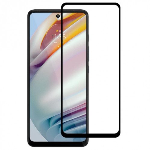 Pour Motorola Moto G60 / G51 / Moto G60S / G200 5G Colle Colle Plein Cover Screen Protector Film de verre trempé SH1371371-38