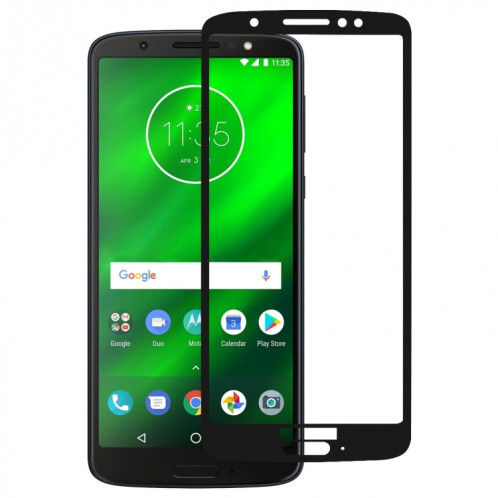 Film de protection d'écran en verre trempé à couverture complète de colle pour Motorola Moto G6 SH5420230-38