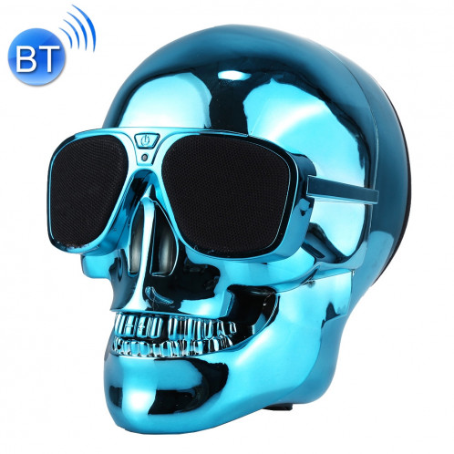 Lunettes de soleil Bluetooth Skull Haut-parleur stéréo pour iPhone, Samsung, HTC, Sony et autres Smartphones (Bleu) SH159L1016-37